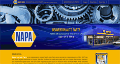 Desktop Screenshot of beavertonautoparts.com